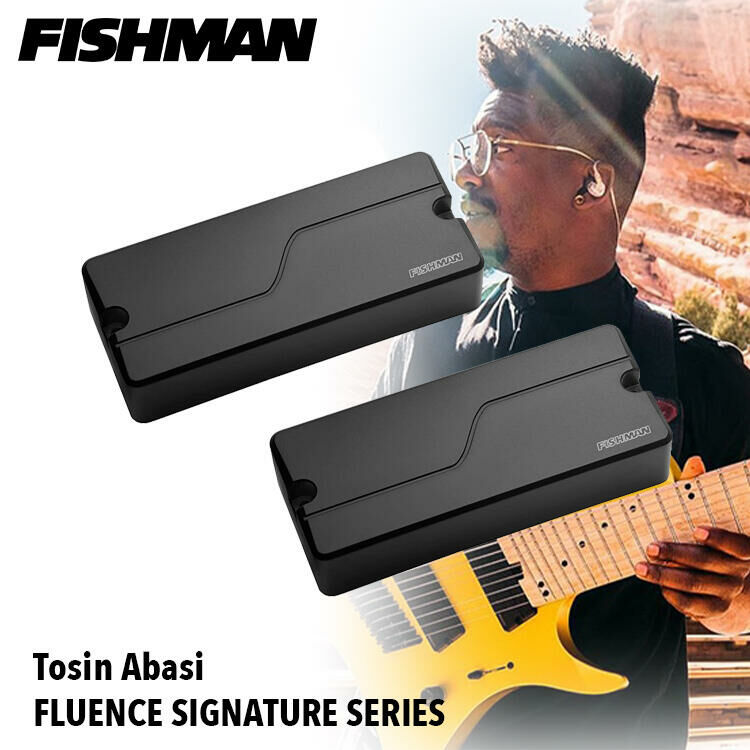 簽名款 Fishman Fluence Tosin Abasi 七弦 主動式 拾音器