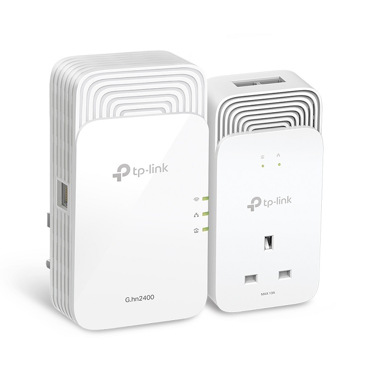 TP-Link PGW2440 KIT G.hn2400 Powerline AX1800 Wi-Fi 6 Kit