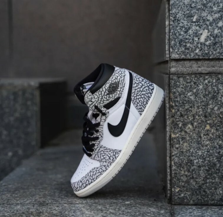 AIR JORDAN 1 RETRO HIGH OG WHITE CEMENT 象紋白水泥 男鞋 DZ5485-052
