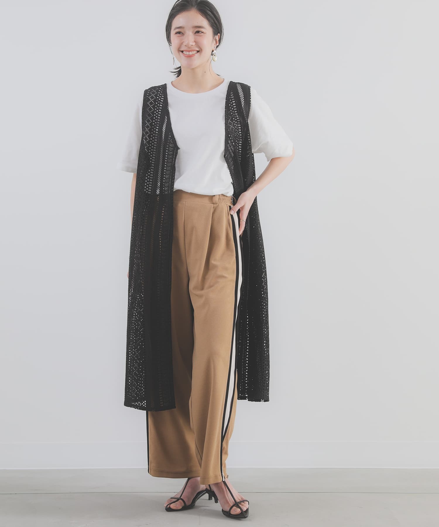 預購 - JP Top +蕾絲背心 SET