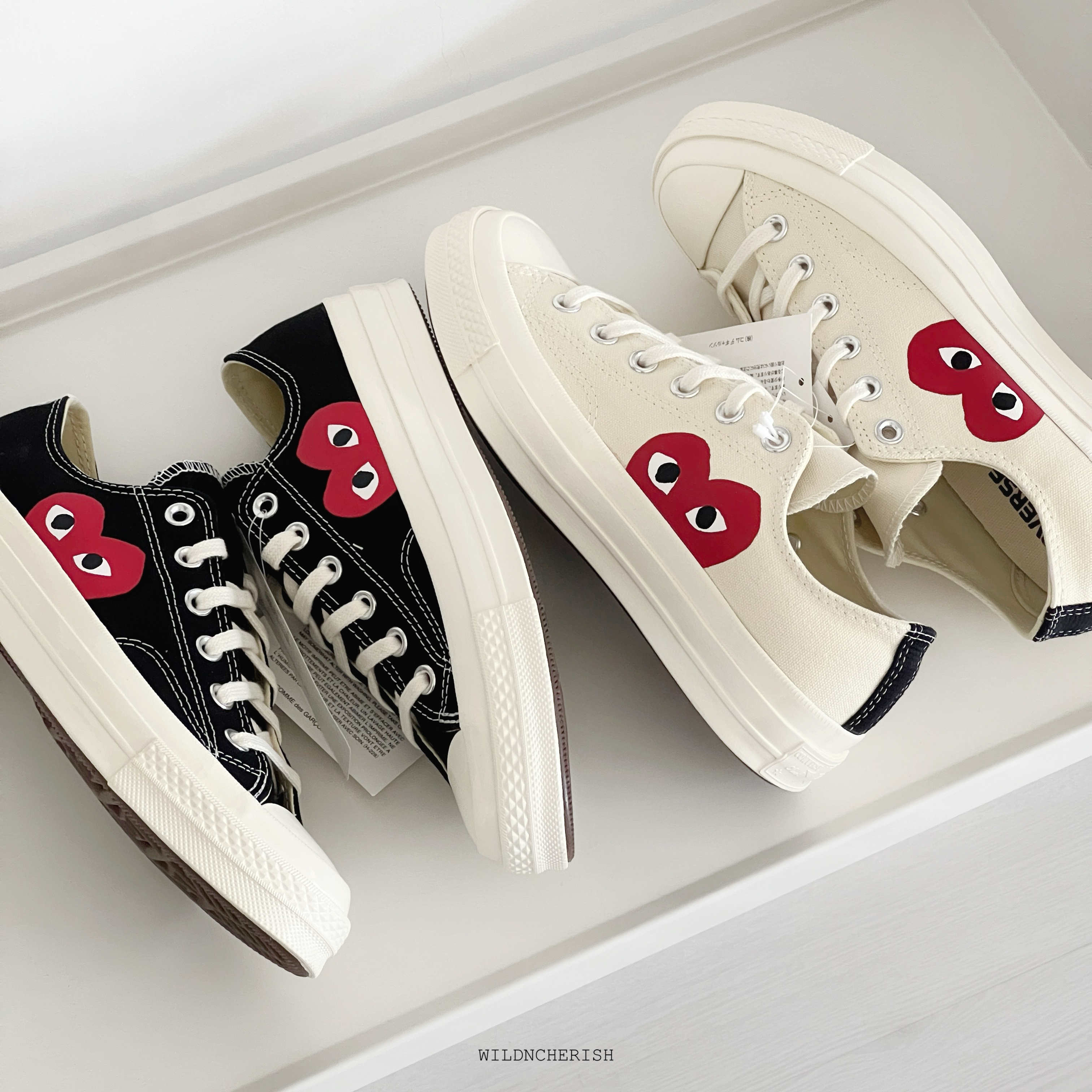 現貨 | CDG Play x Converse Red Heart Chuck Taylor All Star '70 Low 低筒