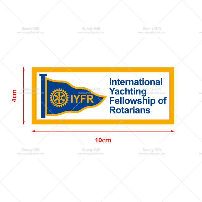 IYFR-embroidered cloth label