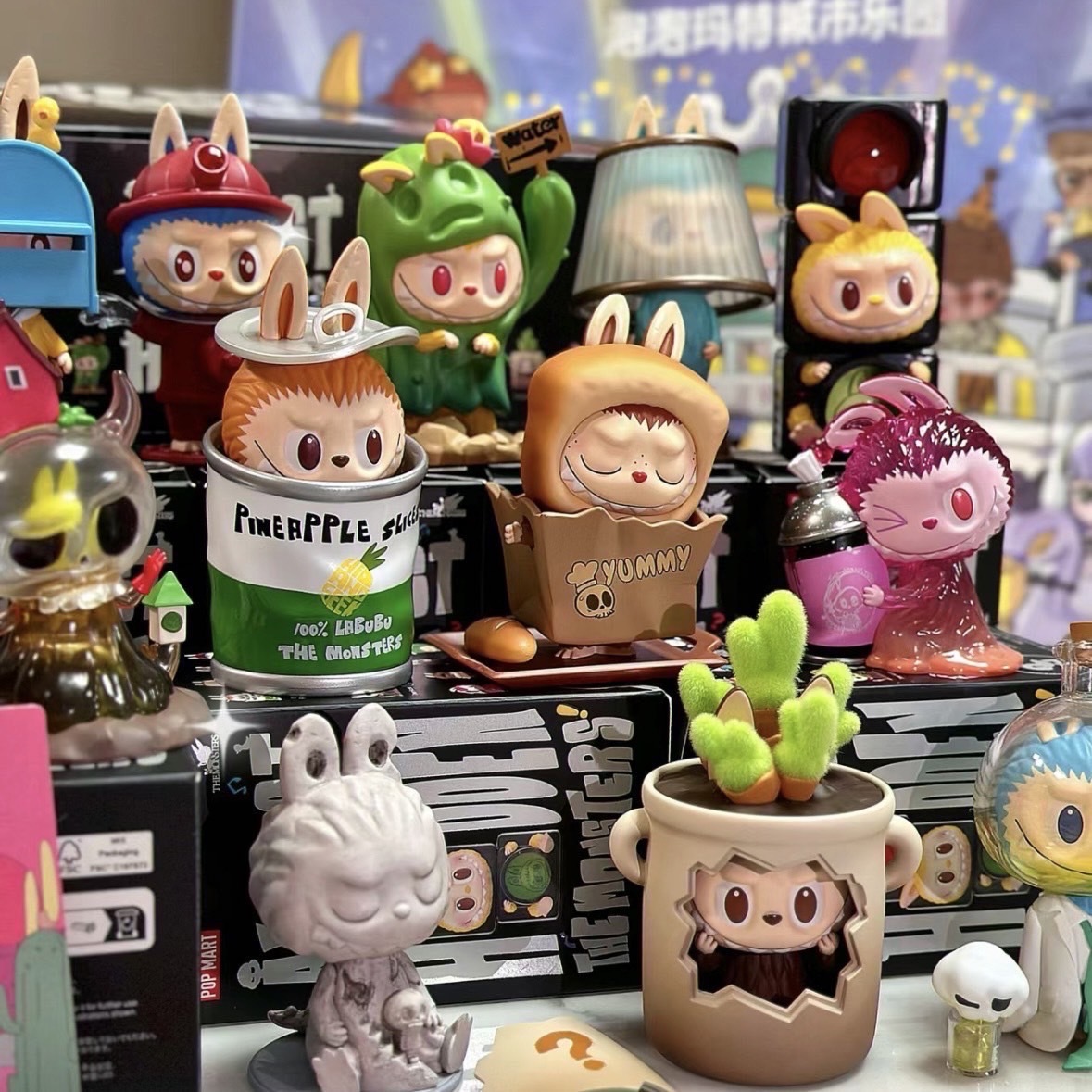 KTQ STORE ‧ Labubu 看不見我系列 盲盒 公仔 12款