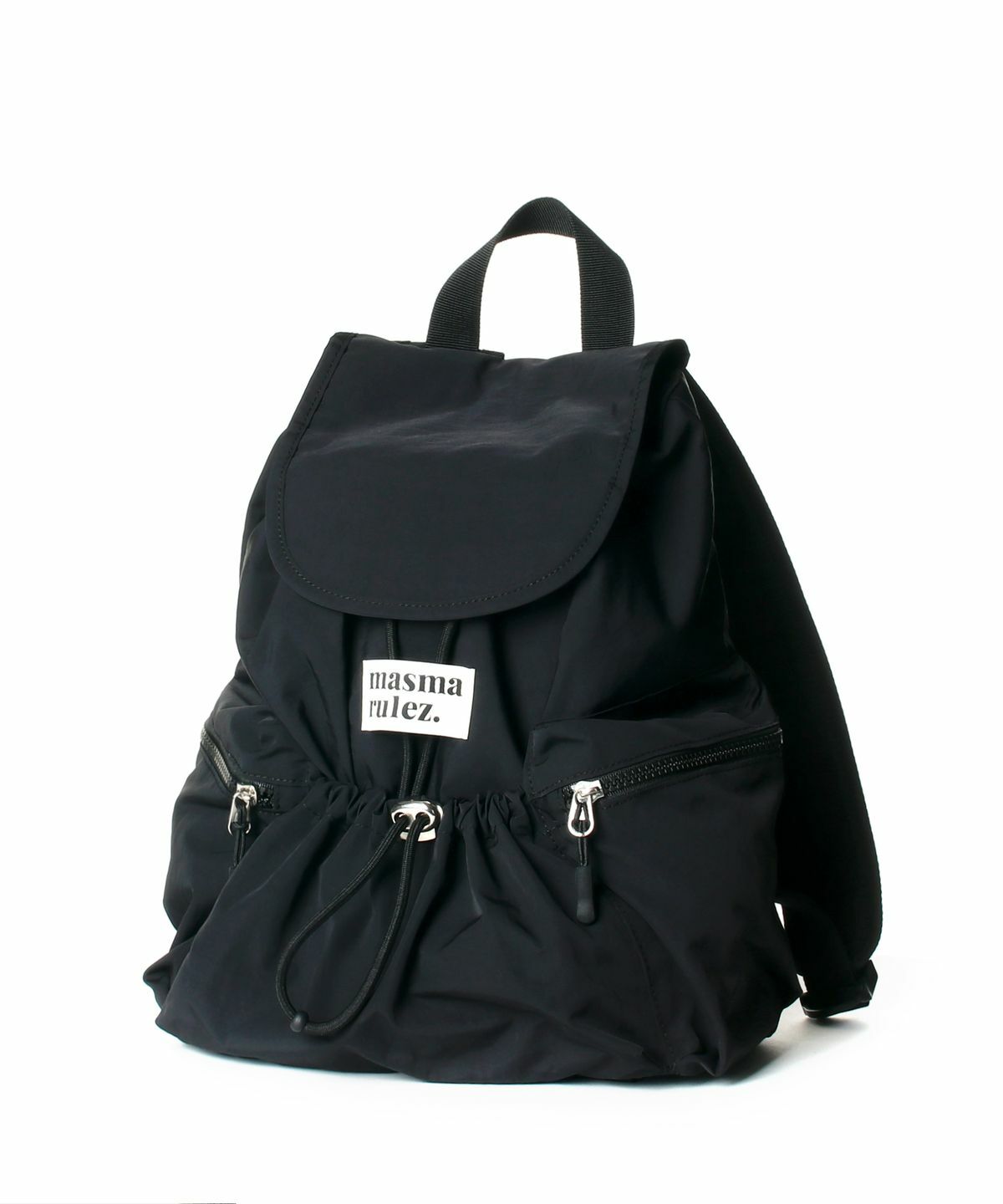 Masmarulez-String flap backpack後背包
