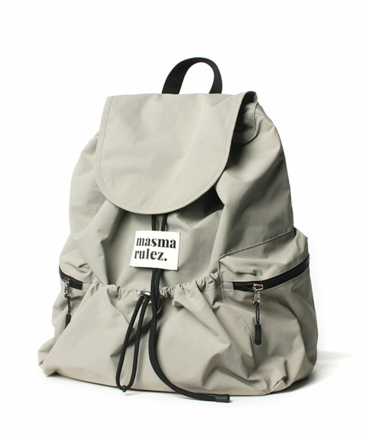 Masmarulez-String flap backpack後背包