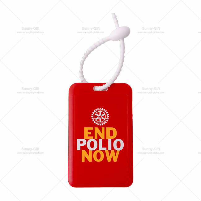 End Polio Now-luggage tag