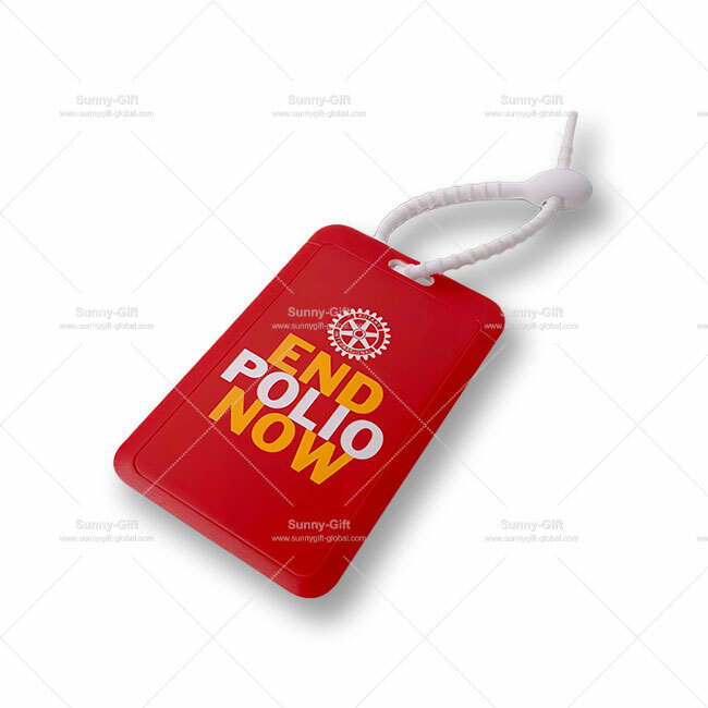End Polio Now-luggage tag