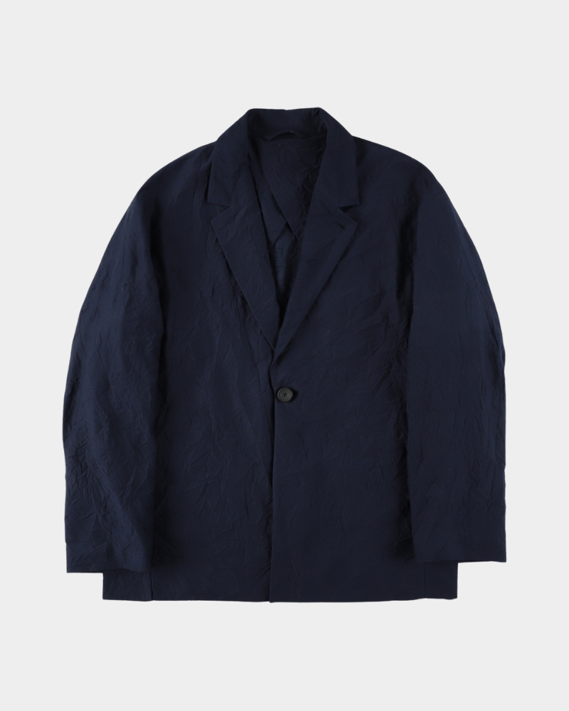 KANEMASA PHIL. - 46G Washer Boxy Jacket / NAVY