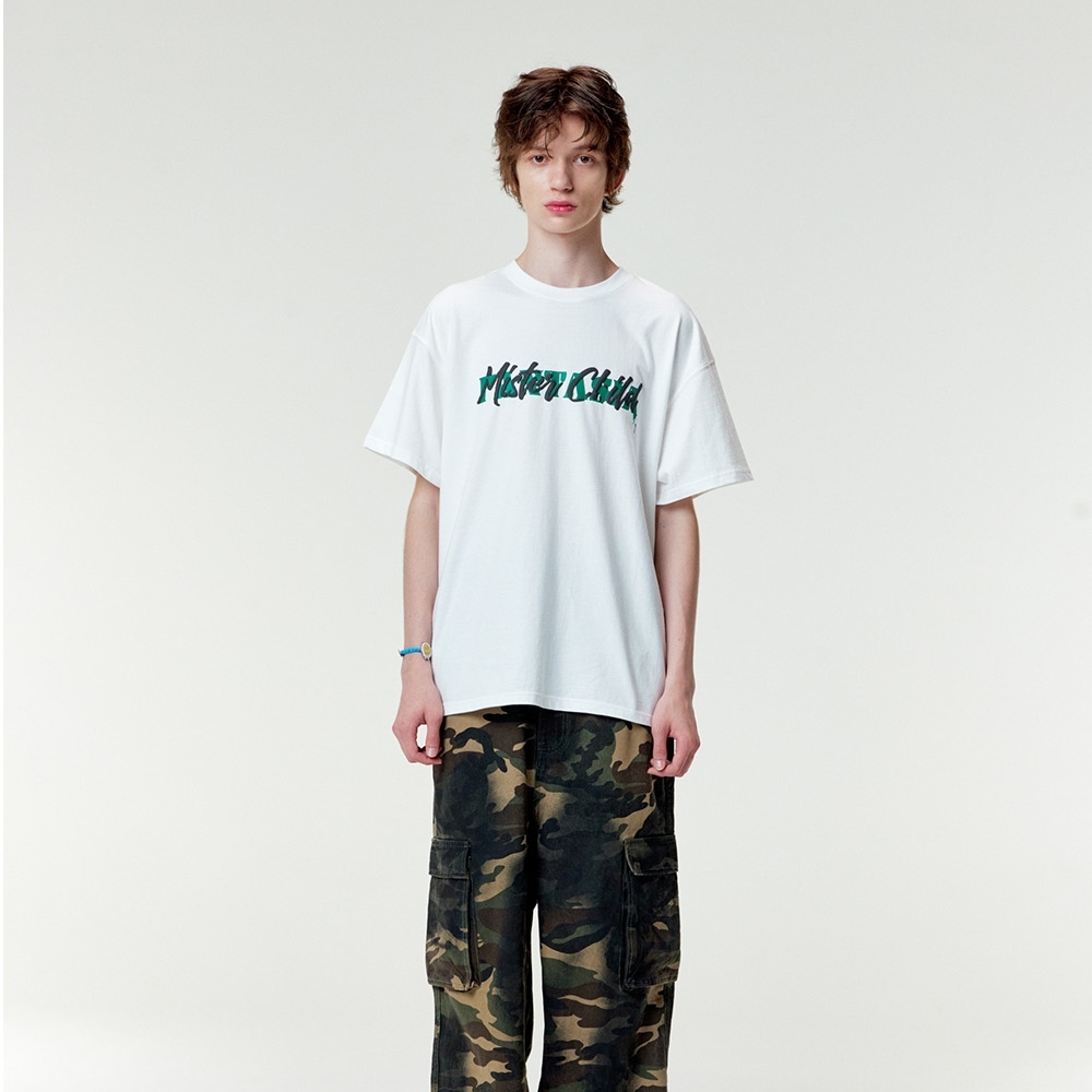 MISTERCHILD 發泡 logo 短袖上衣