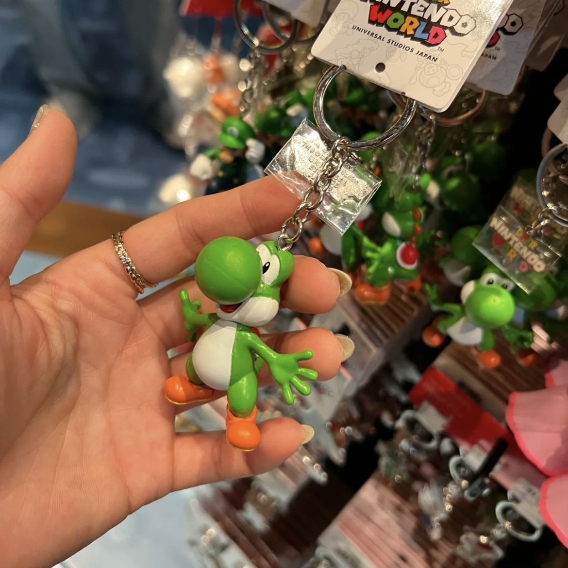 【現貨】環球影城 Super Mario 日本限定 瑪利歐 吊飾 公仔 鑰匙圈 耀西