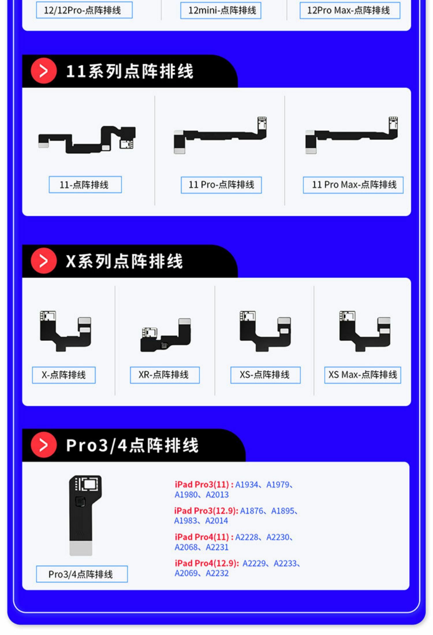 精誠點陣 臉部辨識修復排線