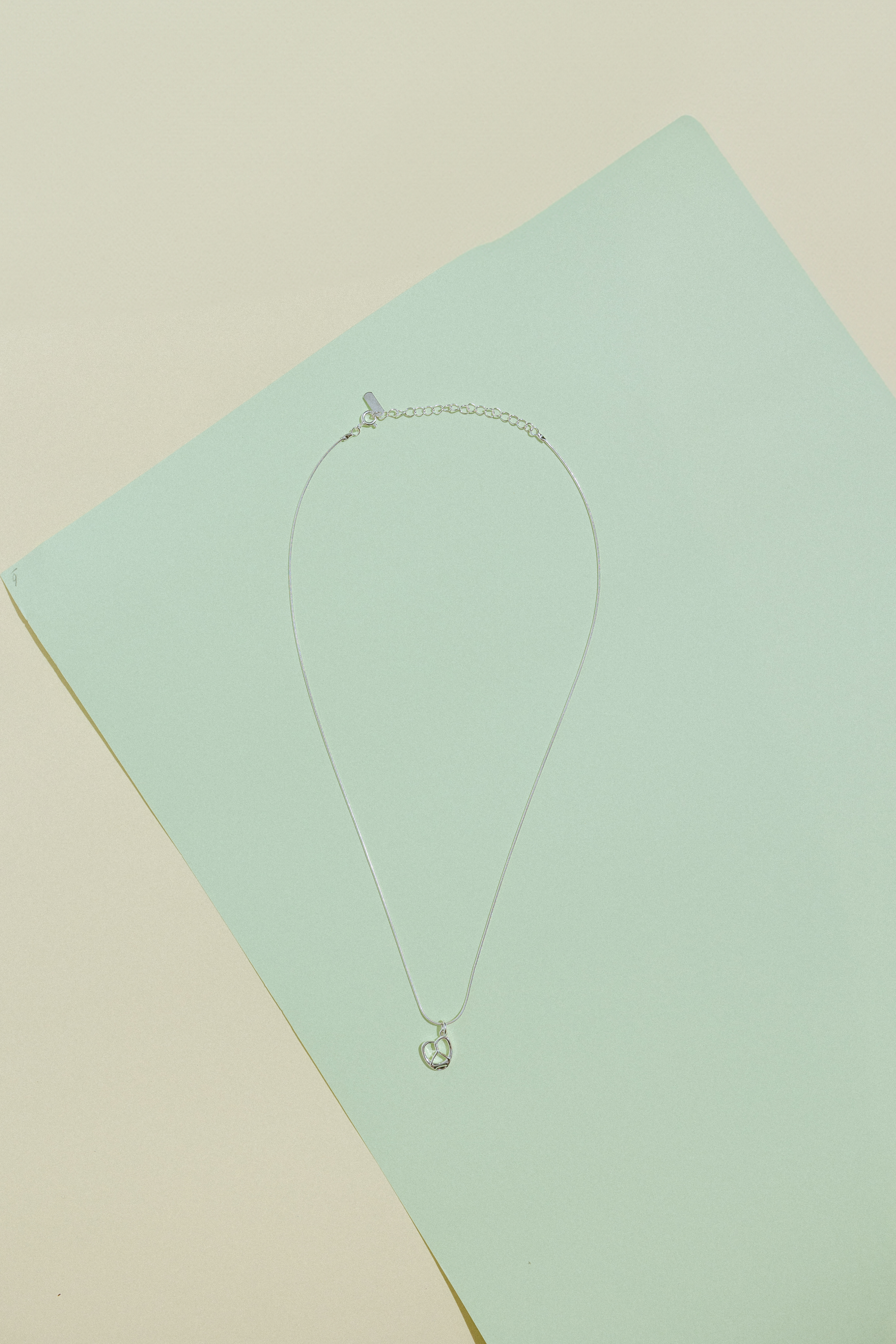 YOKO - 925銀心狀項鍊