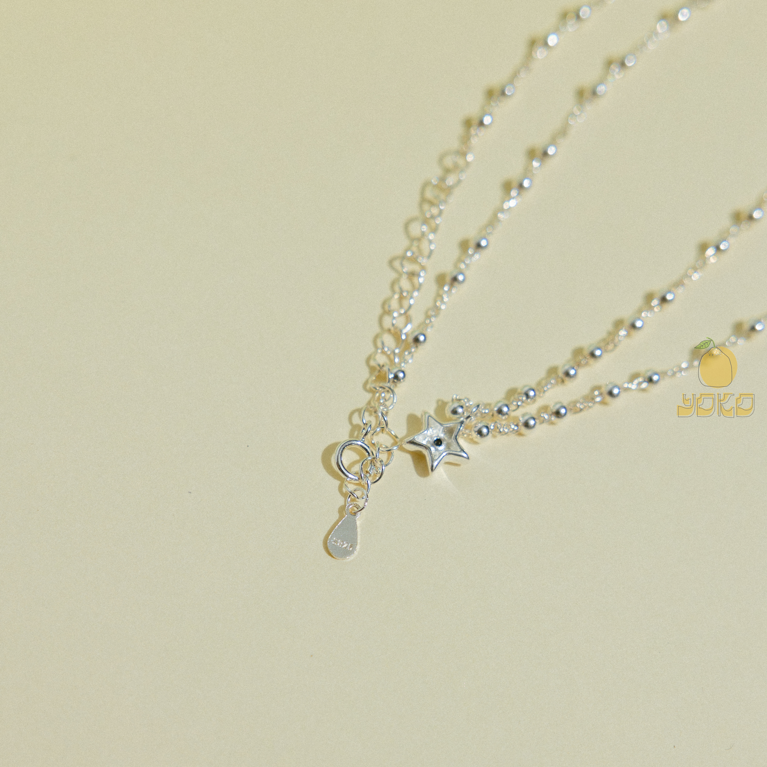 YOKO - 925銀星星項鍊