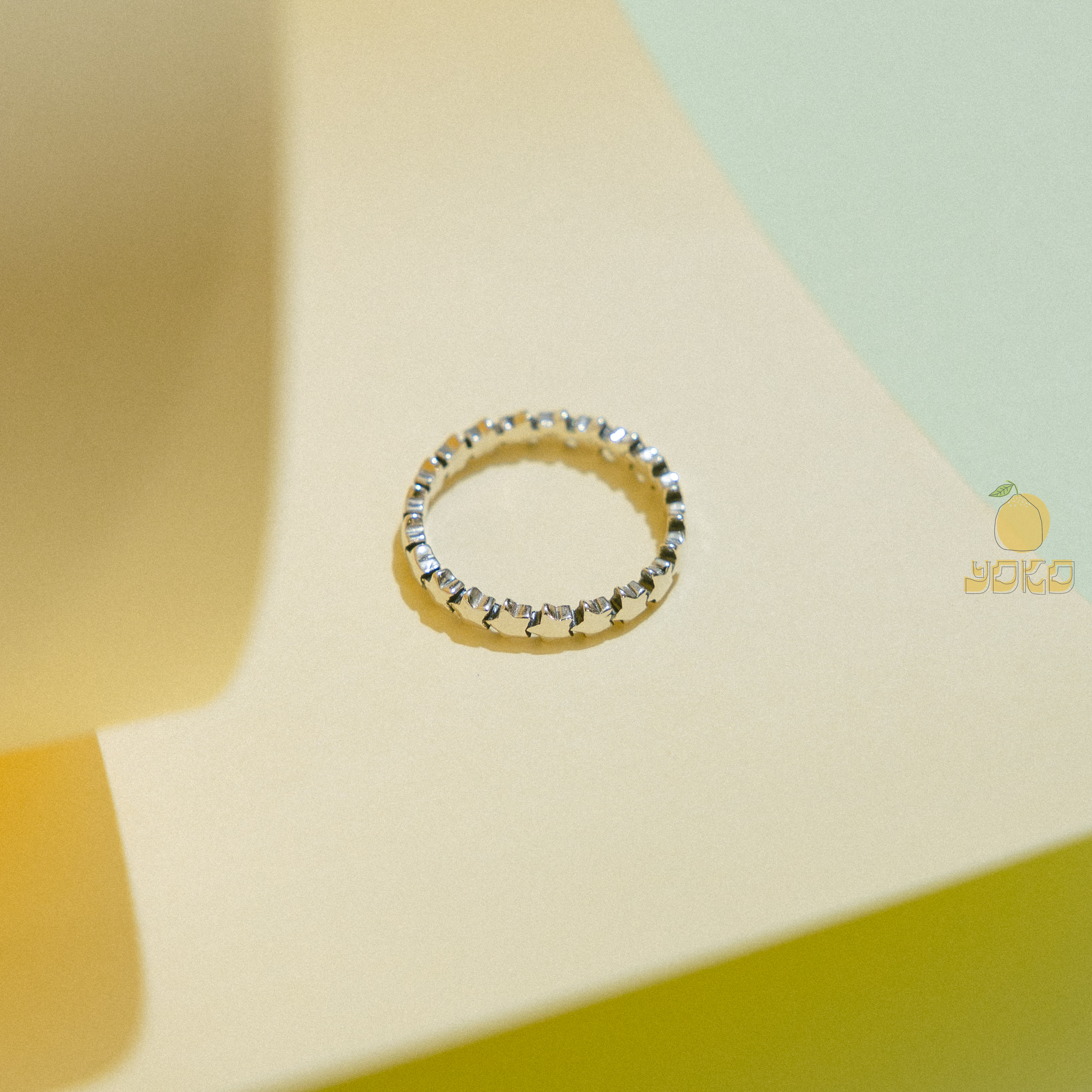 YOKO - 925銀星星狀戒