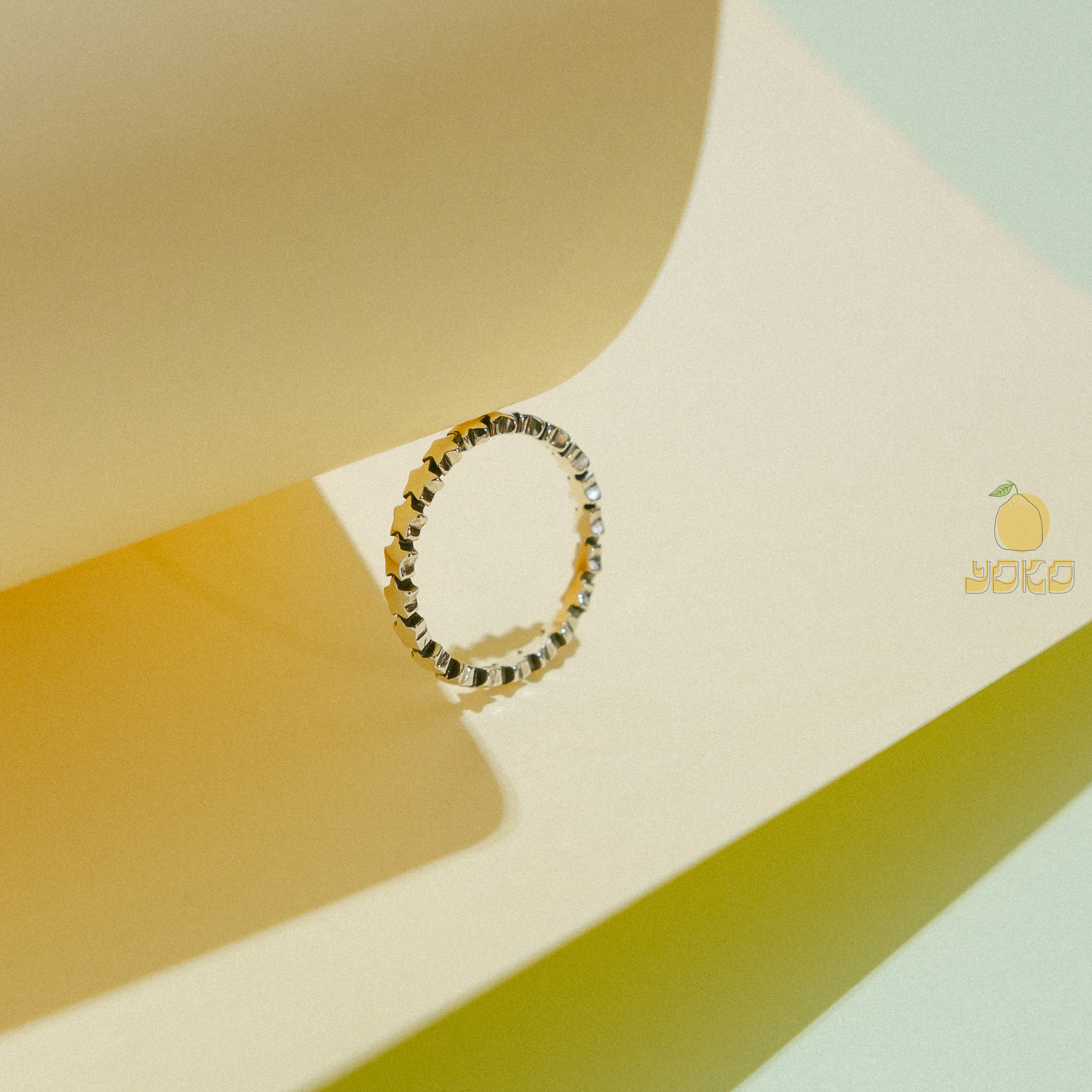 YOKO - 925銀星星狀戒