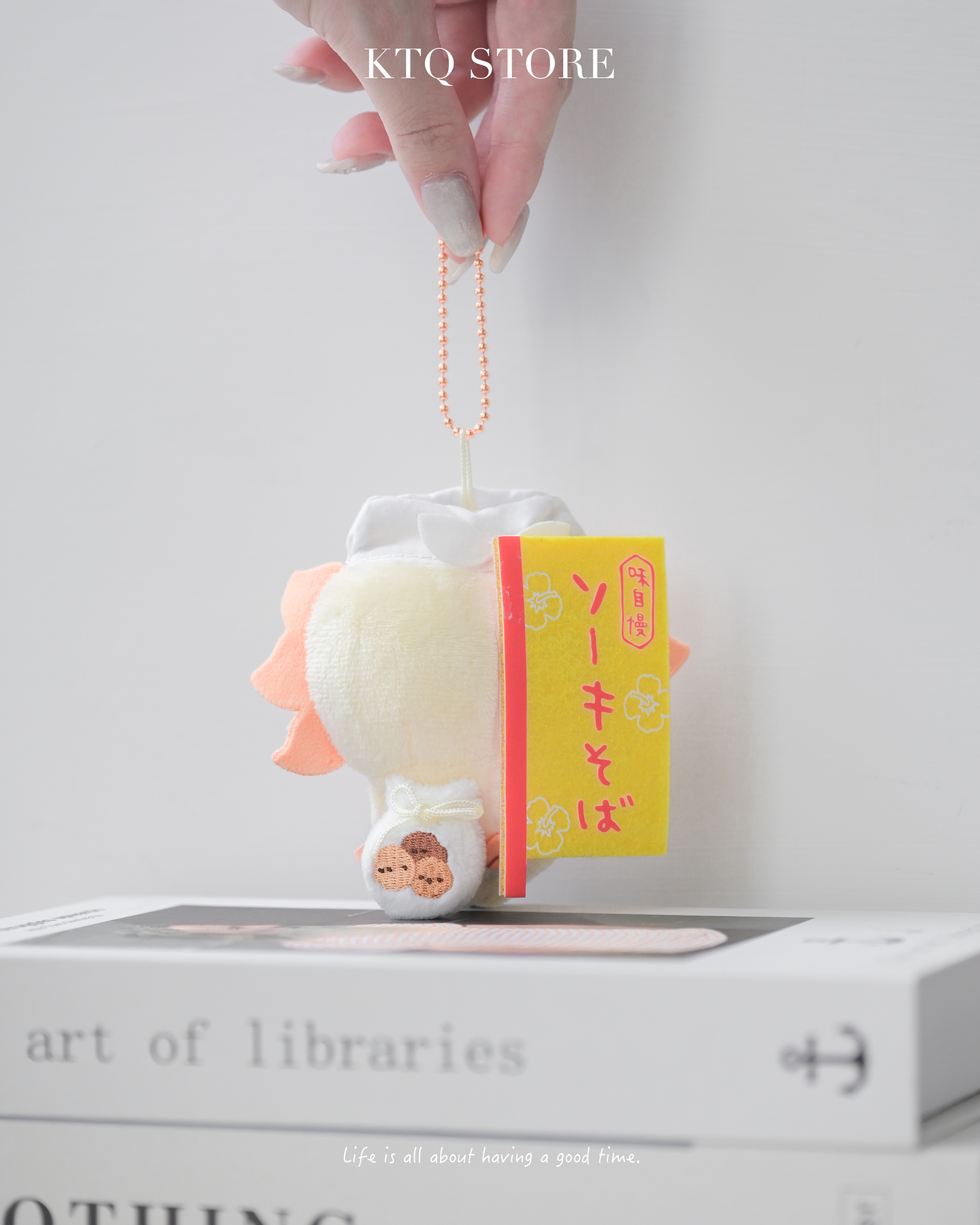 KTQ STORE ‧ 日本 Chiikawa 吉伊卡哇 獅薩拉麵吊飾