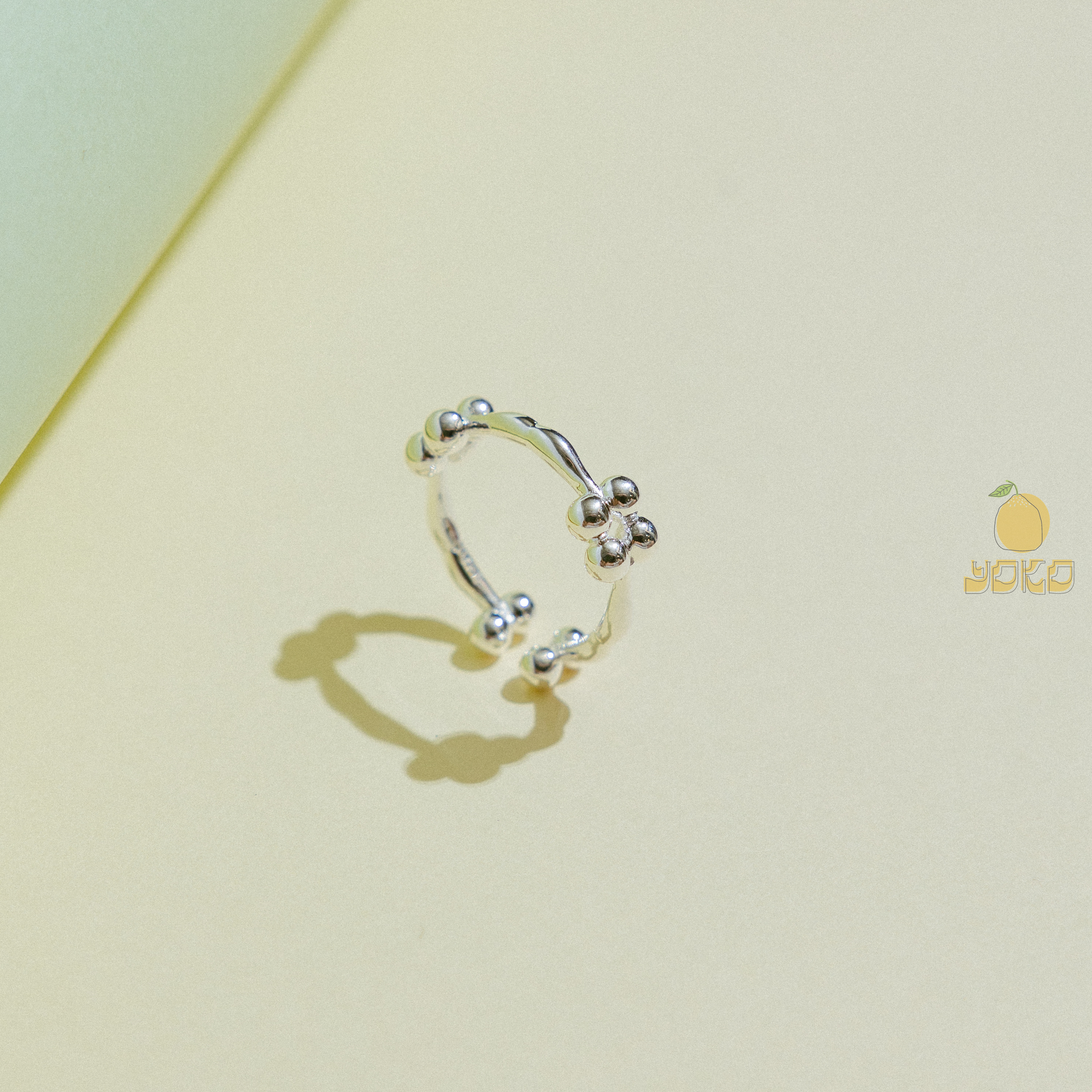 YOKO - 925銀球球戒