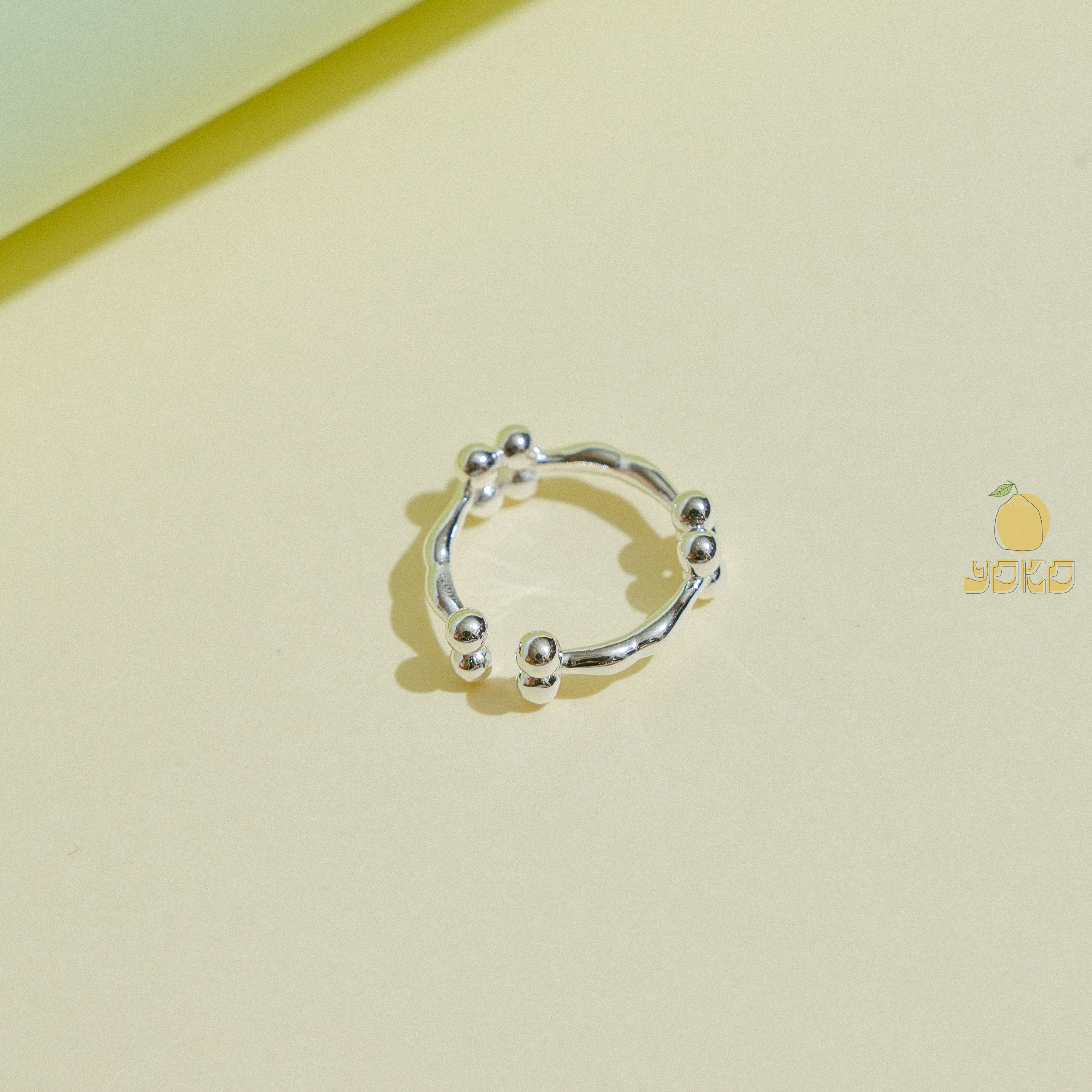 YOKO - 925銀球球戒