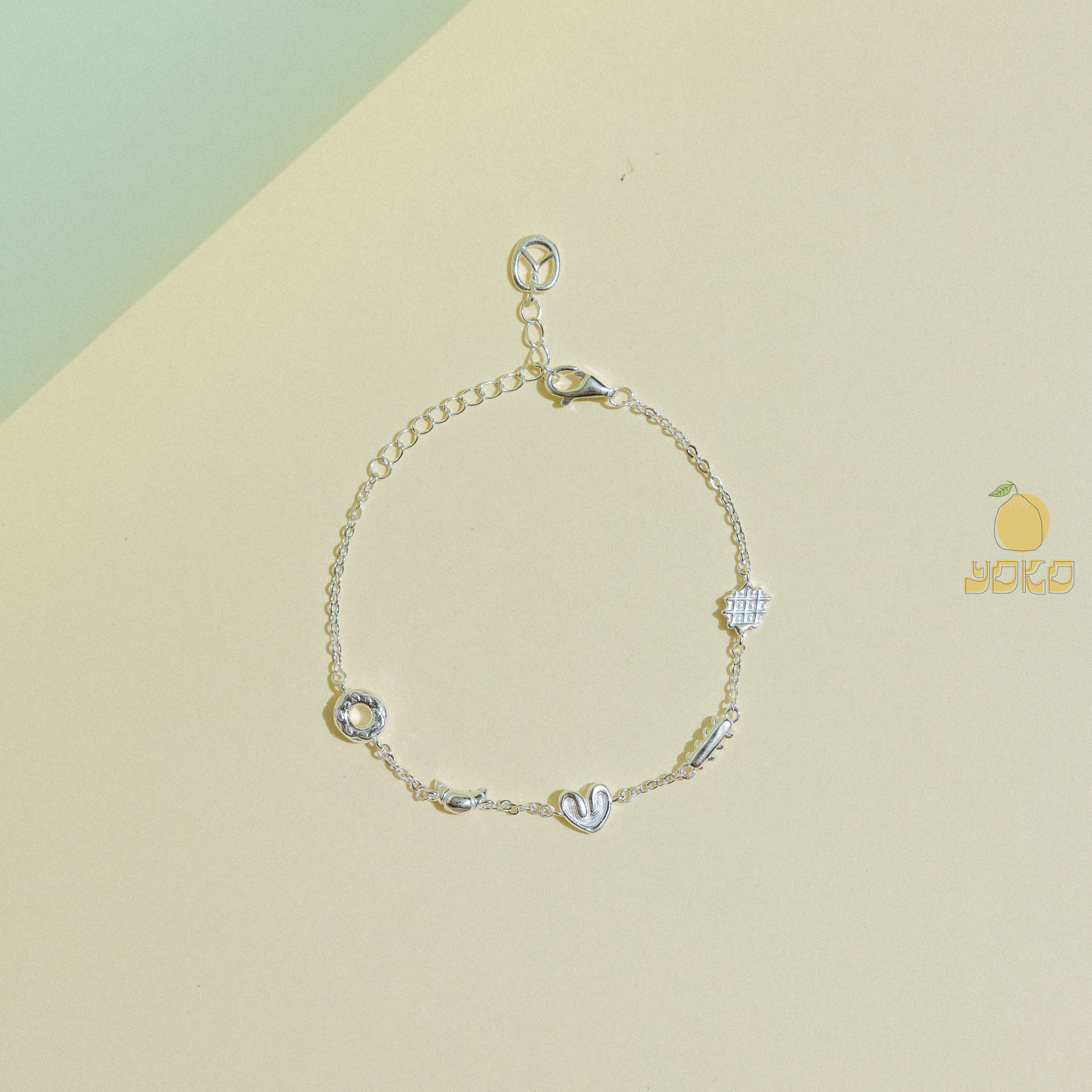YOKO - 925銀甜點手鍊