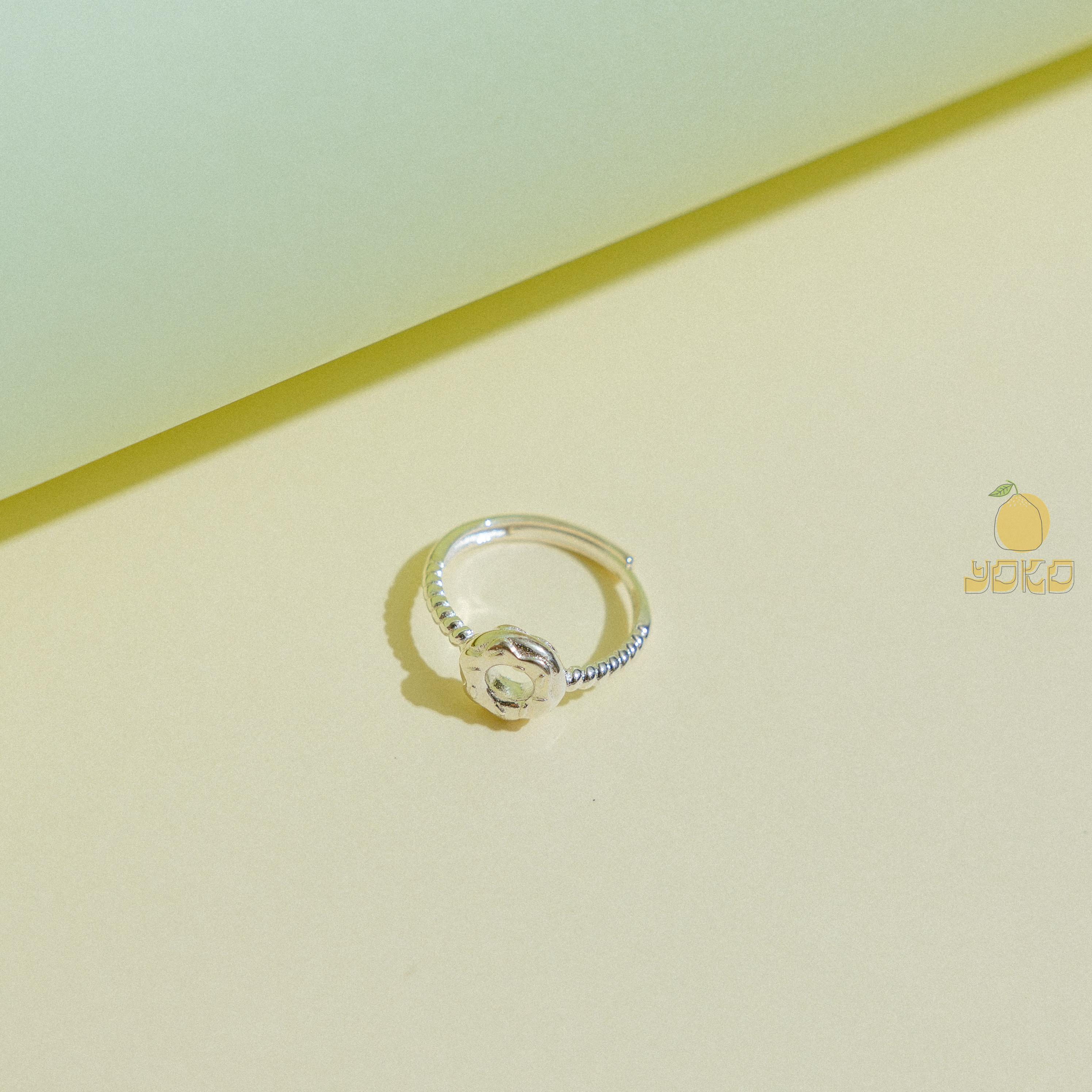 YOKO - 925銀甜甜圈戒
