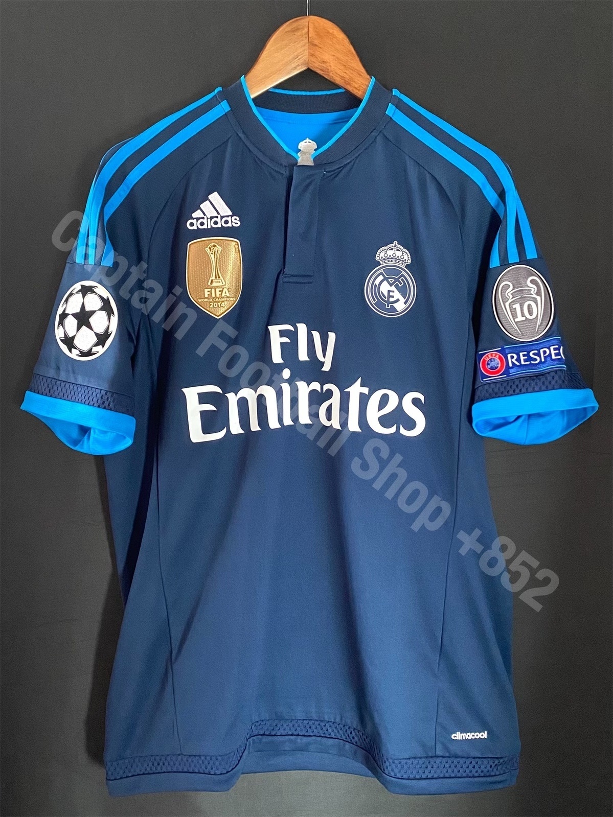 Real Madrid 2015-2016 Adidas Third Shirt #7 RONALDO