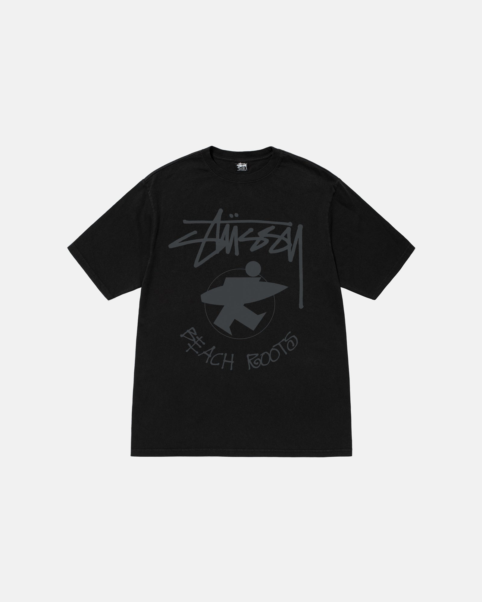 2024SS STUSSY BEACH ROOTS TEE PIGMENT DYED TEE 水洗 衝浪 LOGO 短T 現貨 1905072