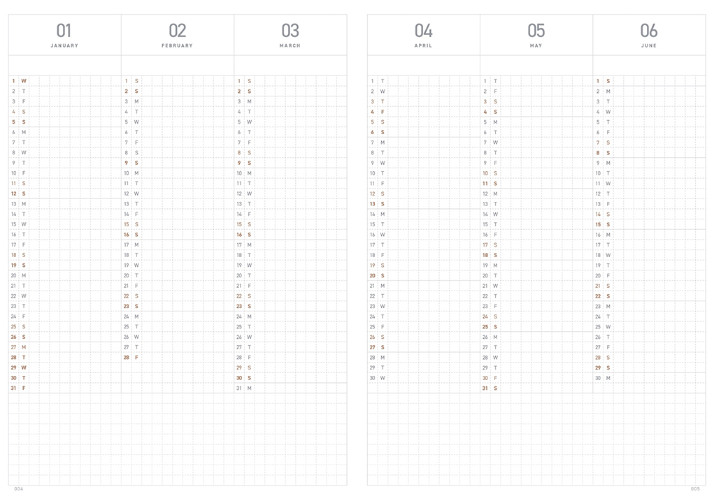 TAKE A NOTE 2025 MINI PLANNER A6