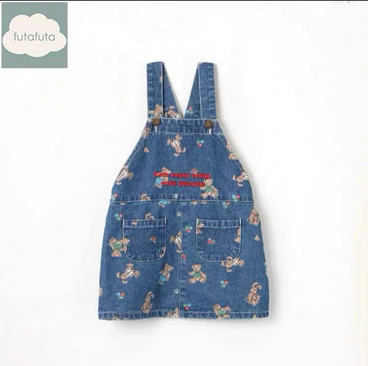 日單 Futa小熊牛仔兄妹裝
