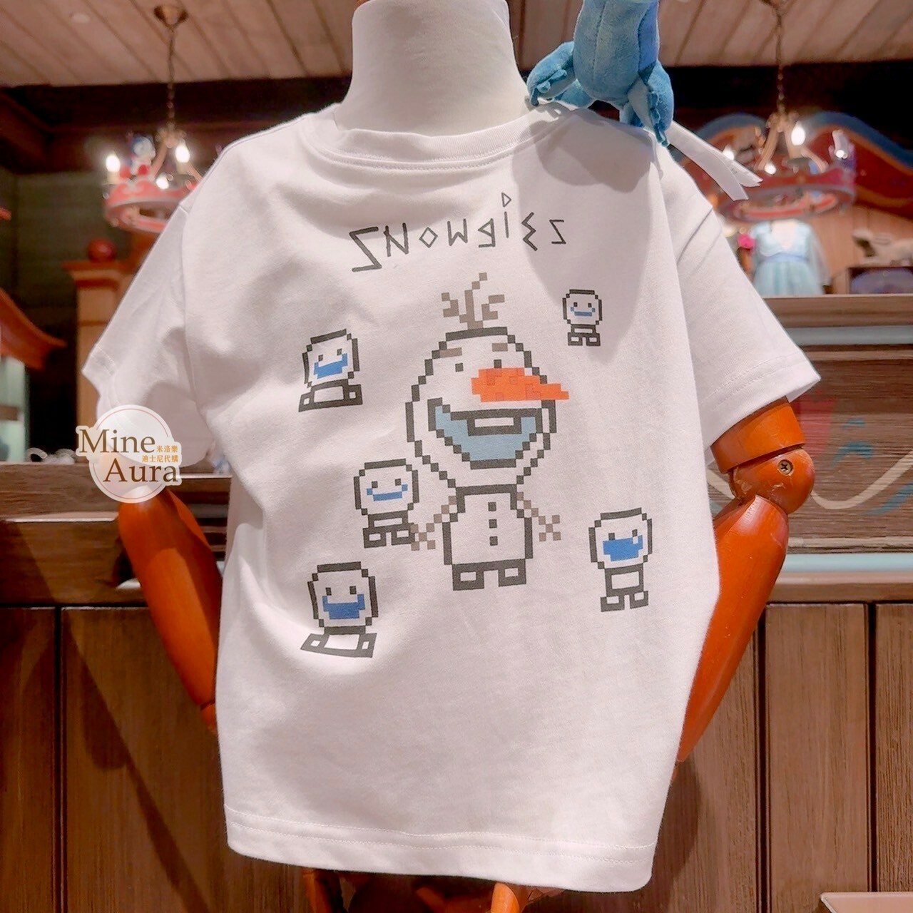 World of Frozen 限定 雪寶 Olaf 圖案 短T 上衣 兒童/成人 親子裝 冰雪奇緣 Frozen -香港迪士尼樂園