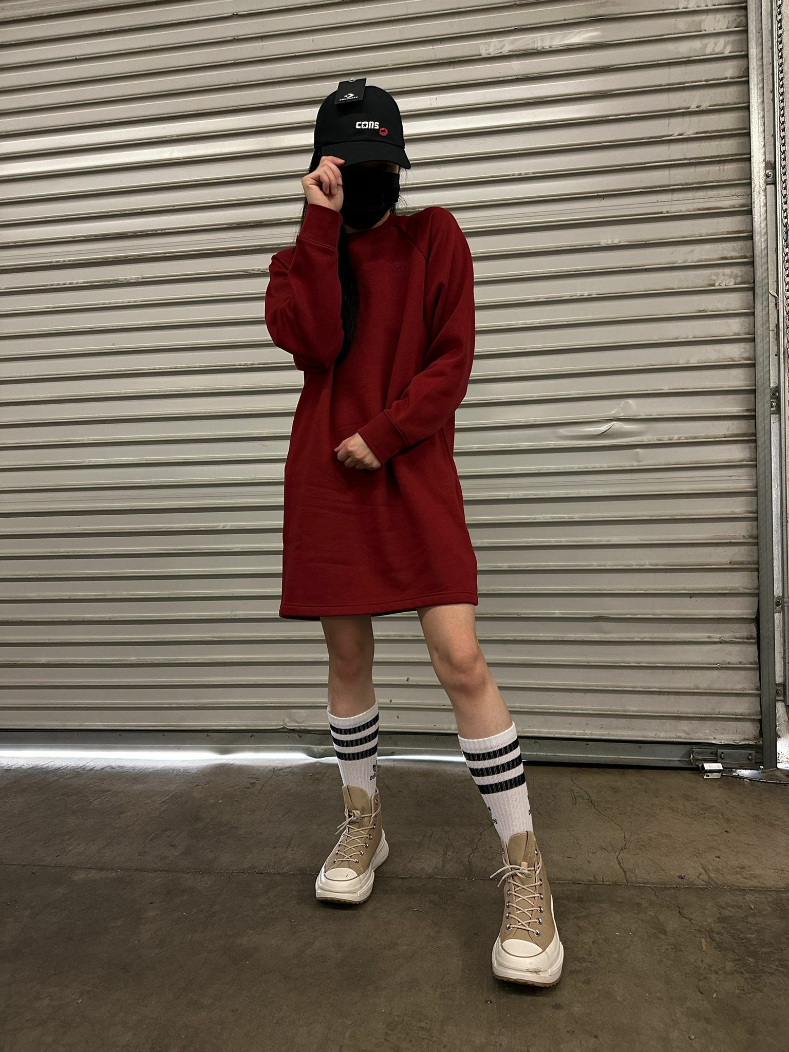 【現貨】CALVIN KLEIN F082703 女裝長裝衛衣