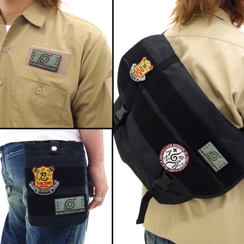 Cospa 0707 NARUTO疾風伝　木ノ葉隠れ脱着式ﾜｯﾍﾟﾝ 魔術貼章