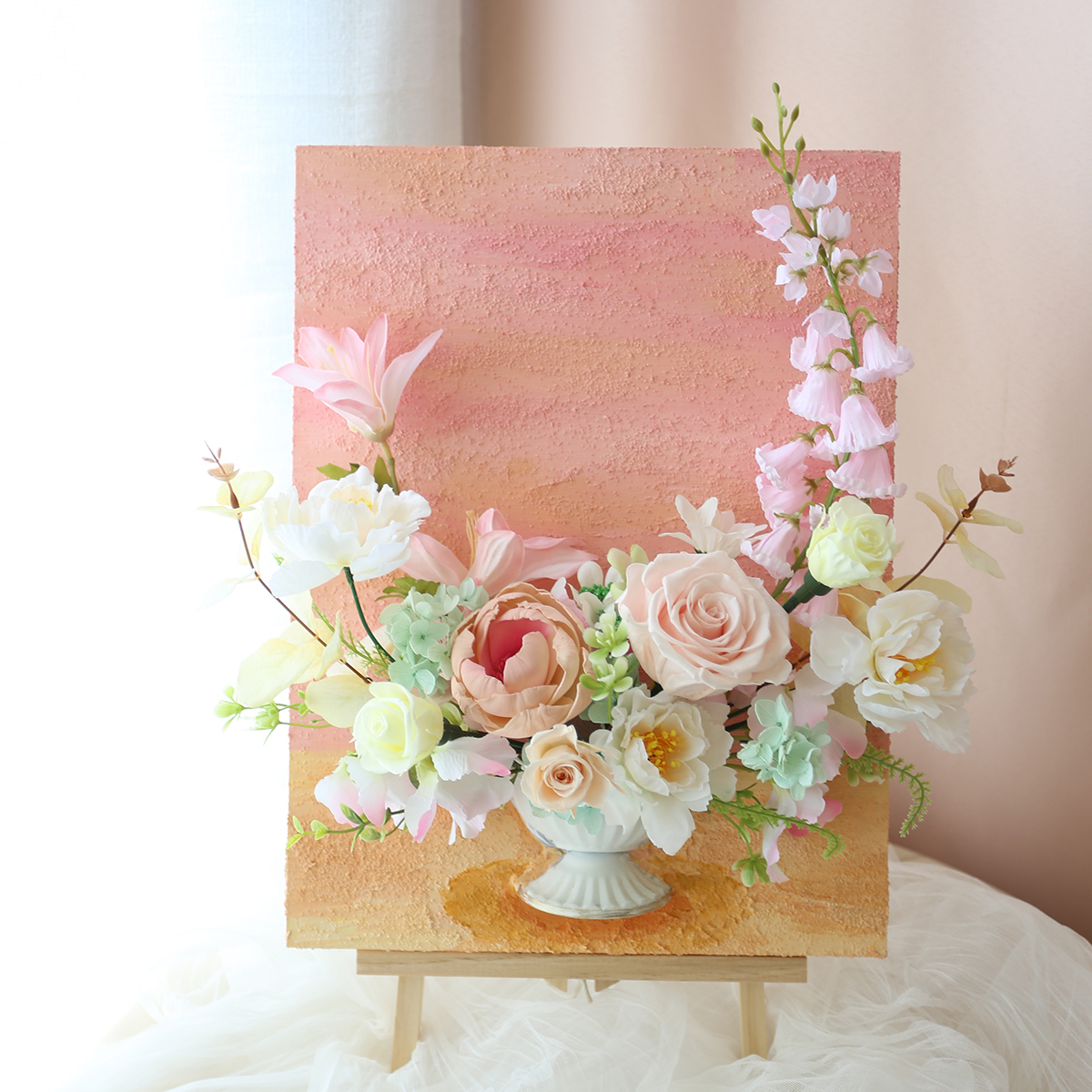 FD09｜人間浪漫立體花畫