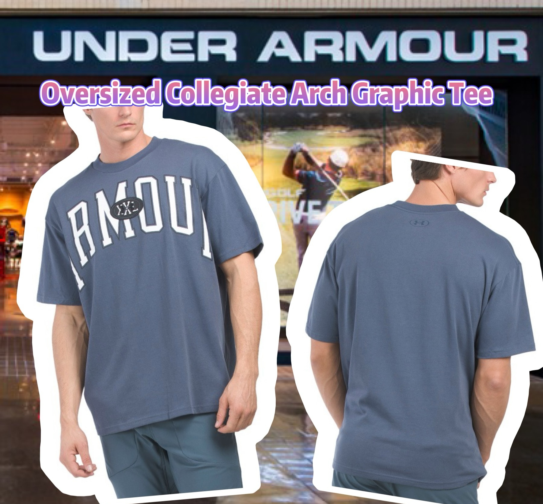 【預購】UNDER ARMOUR Arch F082710 男裝短袖TEE