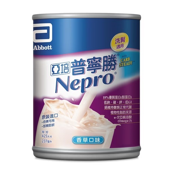 【亞培】普寧勝(洗腎患者適用) 237毫升 x 24入