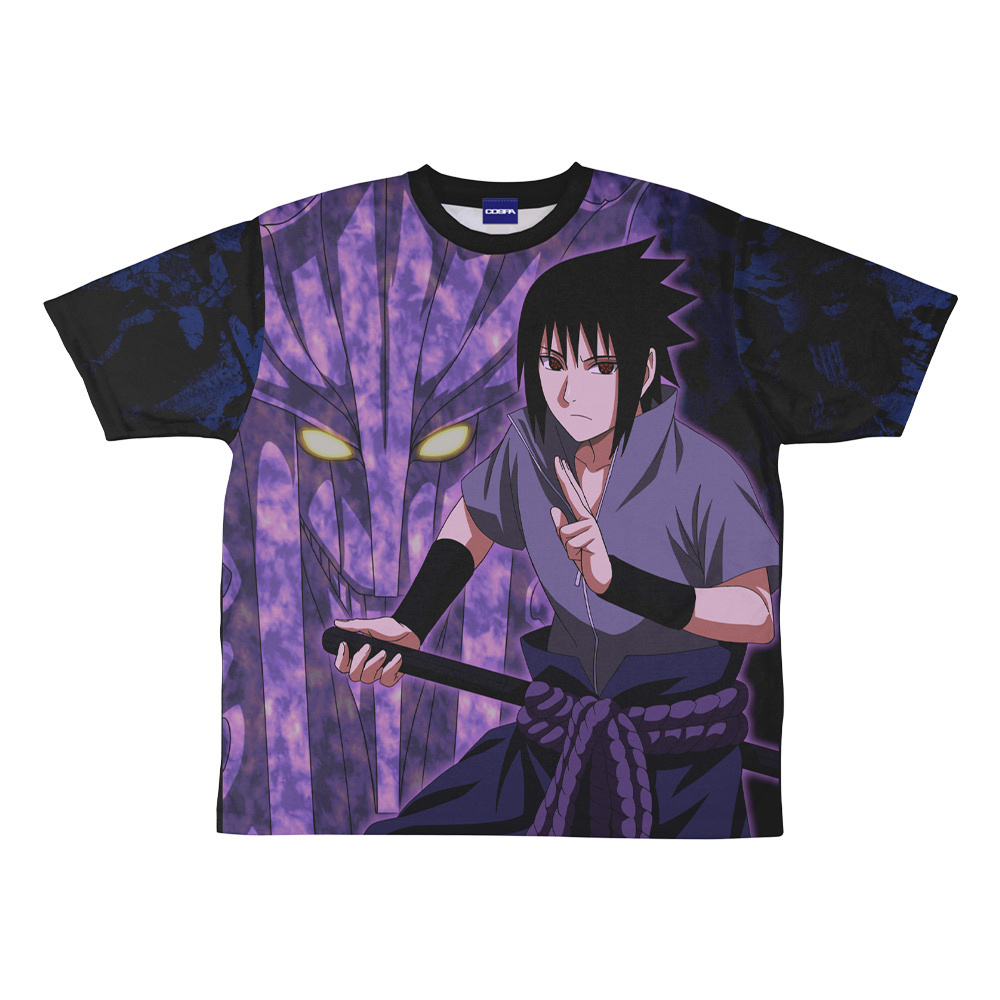 Cospa 1209 描き下ろし うちはサスケ 両面フルグラフィックTシャツ [NARUTO-ナルト- 疾風伝]