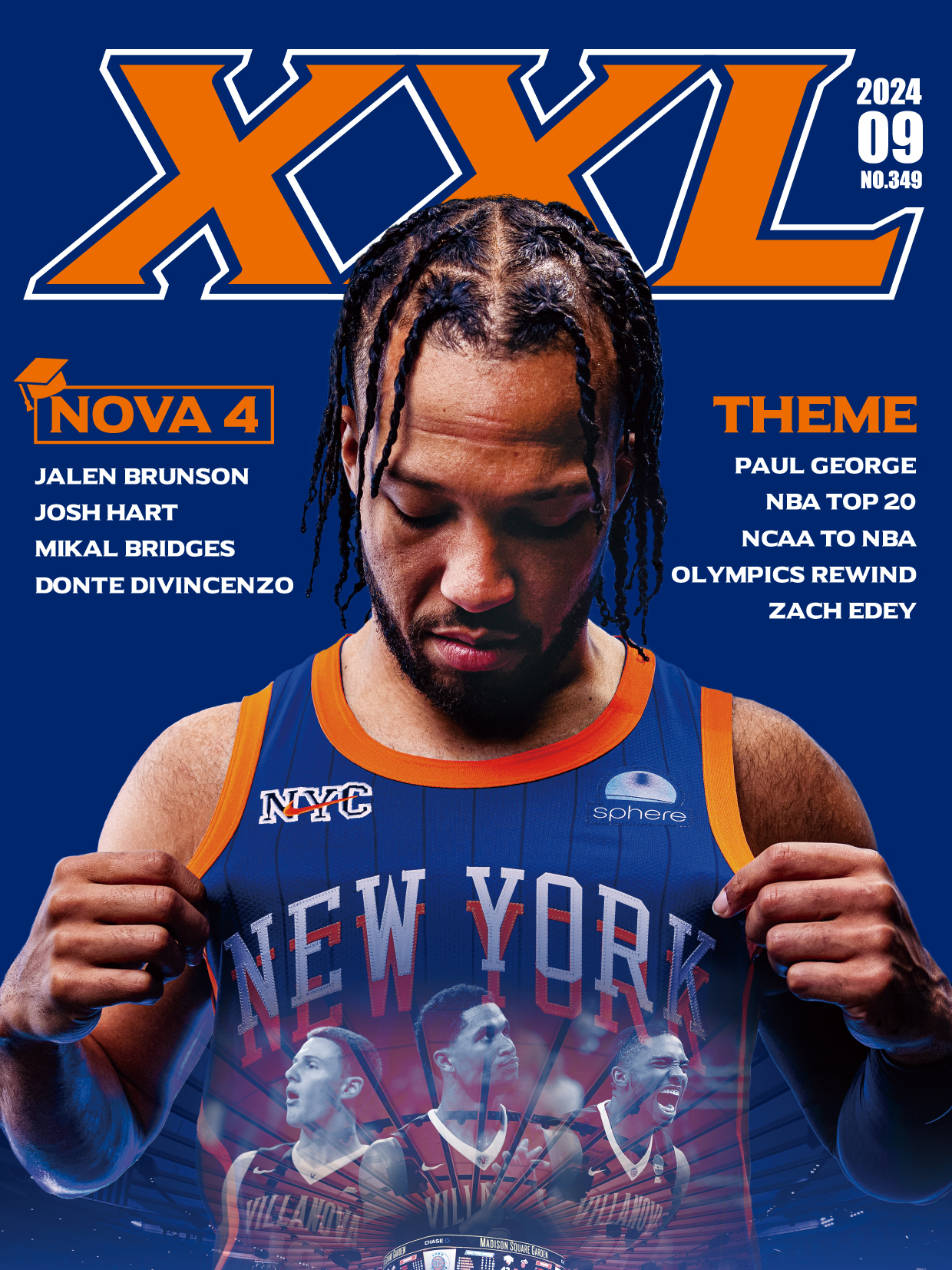XXL 2024 9月號 JALEN BRUNSON 維拉諾瓦