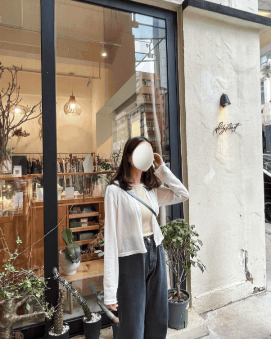 +NEW COLOR!  《KR》空氣感薄針織外套