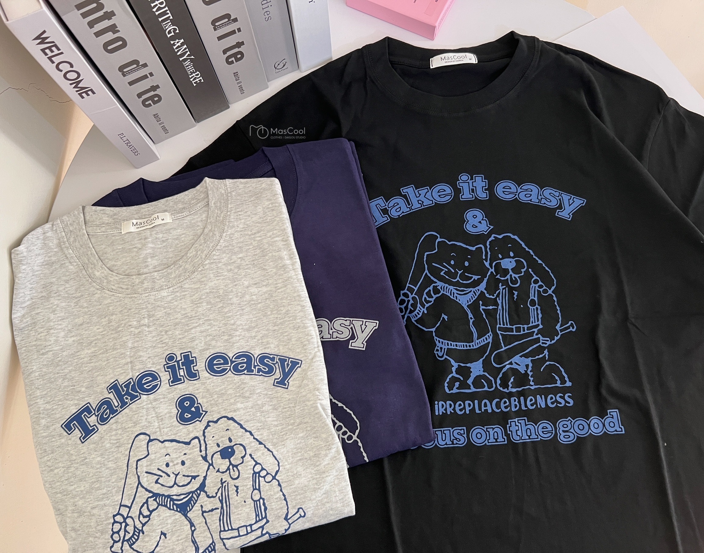 6318 狗狗貓咪短T