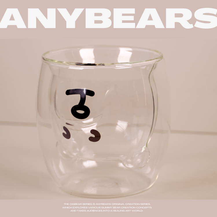 ANYBEARS®造型雙層隔熱玻璃杯