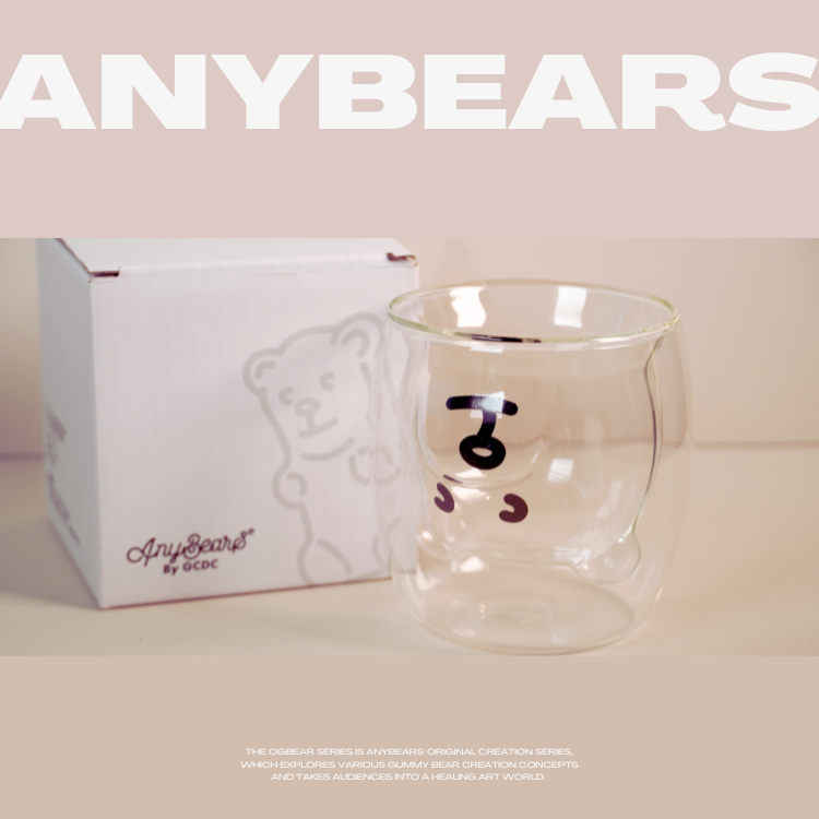 ANYBEARS®造型雙層隔熱玻璃杯