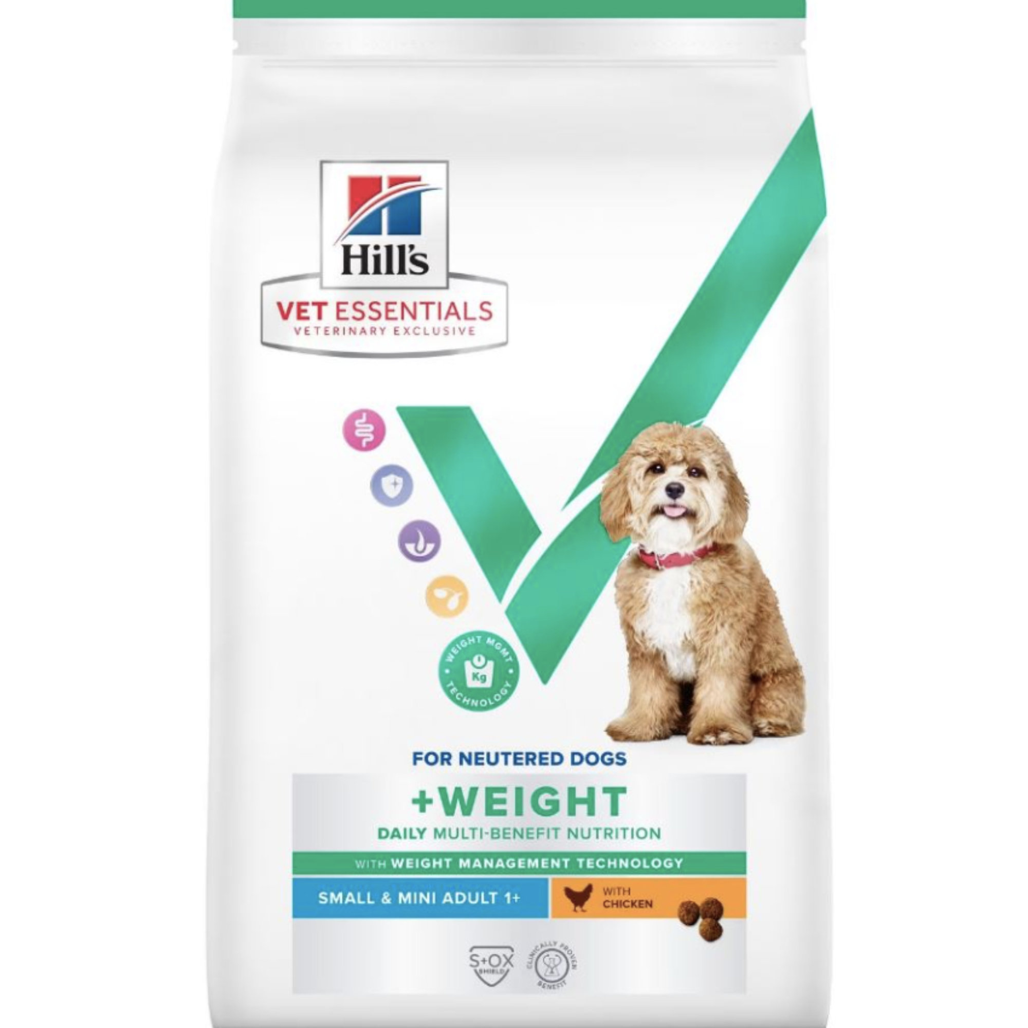 Hill's -獸醫保健 小型已絕育成犬乾糧 2KG