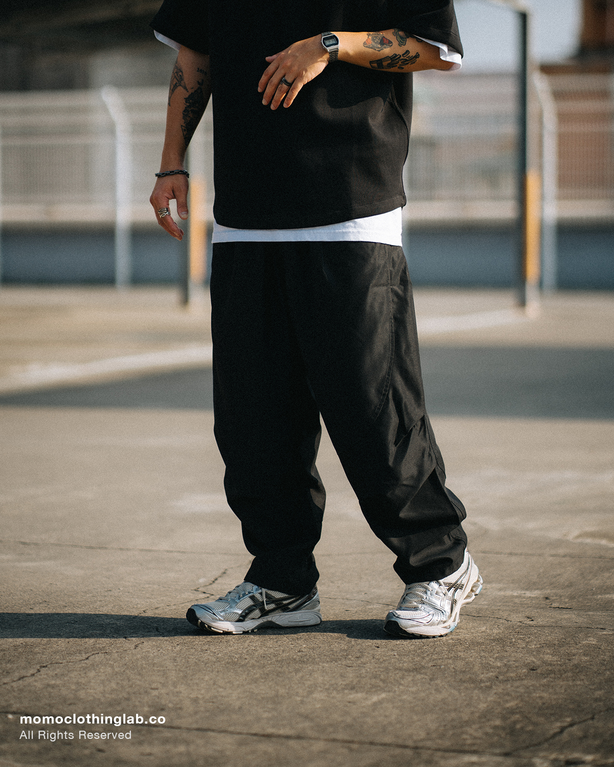 HASOSRA 立體剪裁錐形褲