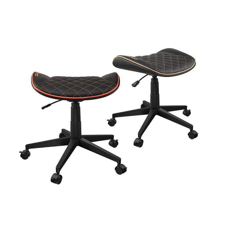 米特3C數位–Cougar 美洲獅 CROSSER 升降椅凳 5輪椅凳 黑橘色/黑金色