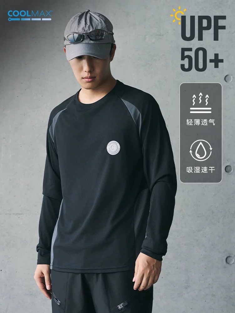 ENshadower隱蔽者【COOLMAX速乾T卹】立體徽章結構設計長袖