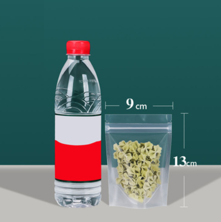 New transparent ziplock bag (20 silk 9*13CM 100 pieces)