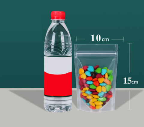 New transparent ziplock bag (20 silk 10*15CM 100 pieces)