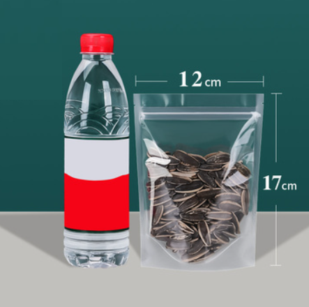 New transparent ziplock bag (20 silk 12*17CM 100 pieces)