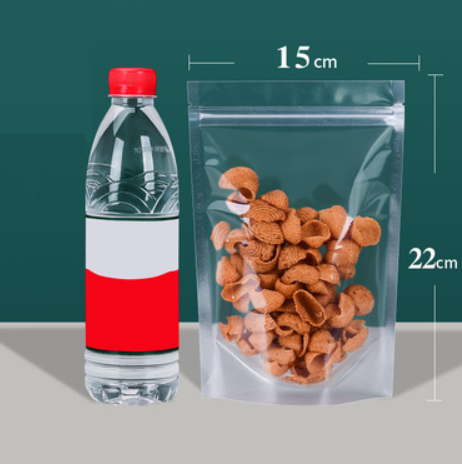 New transparent ziplock bags (20 silk 15*22CM 100 pieces)