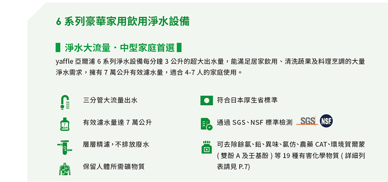 日本系列櫥下型家用二道式淨水器WF-629P