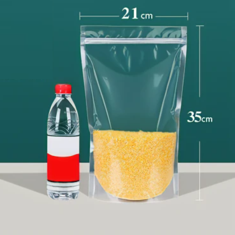 New transparent ziplock bag (20 silk 21*35CM 100 pieces)